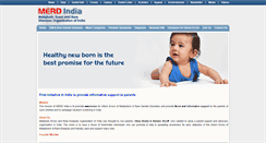 Desktop Screenshot of merdindia.com