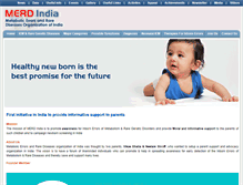 Tablet Screenshot of merdindia.com